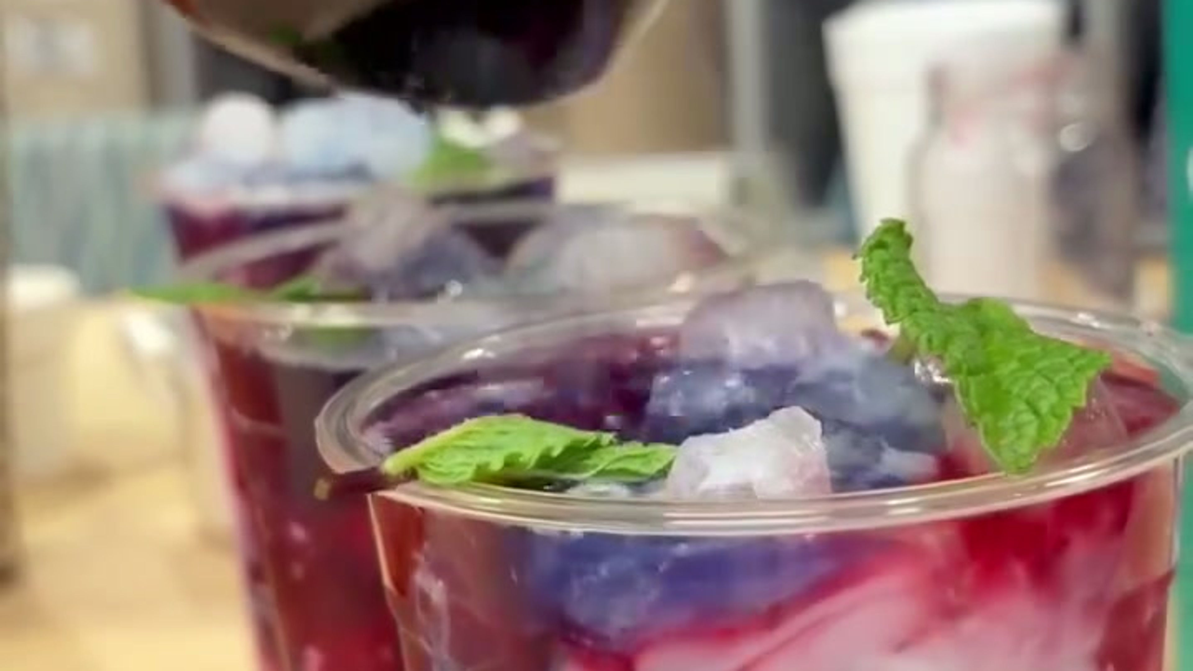 Strawberry Hibiscus Clean Refresher